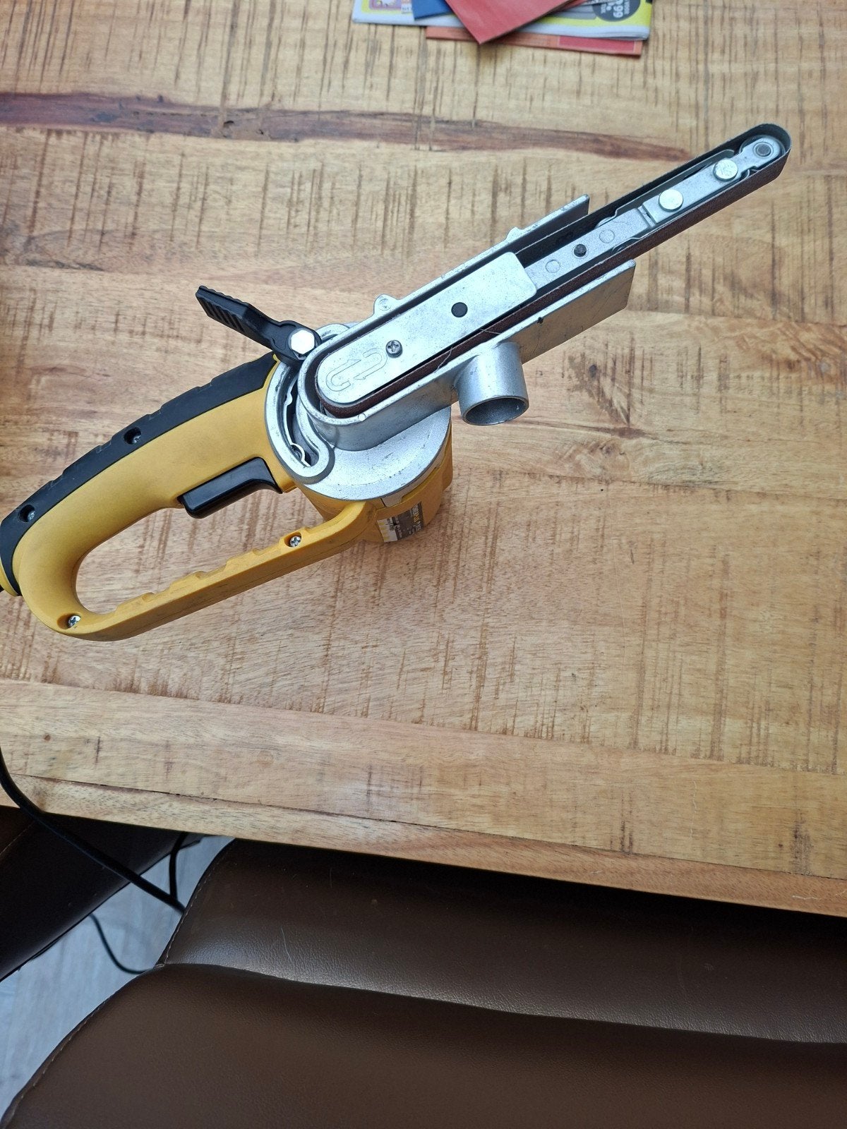 Powerplus X139 File Belt Sander - Ideaal voor fijn werk, Doe-het-zelf en Verbouw, Gereedschap | Schuurmachines, Ophalen of Verzenden