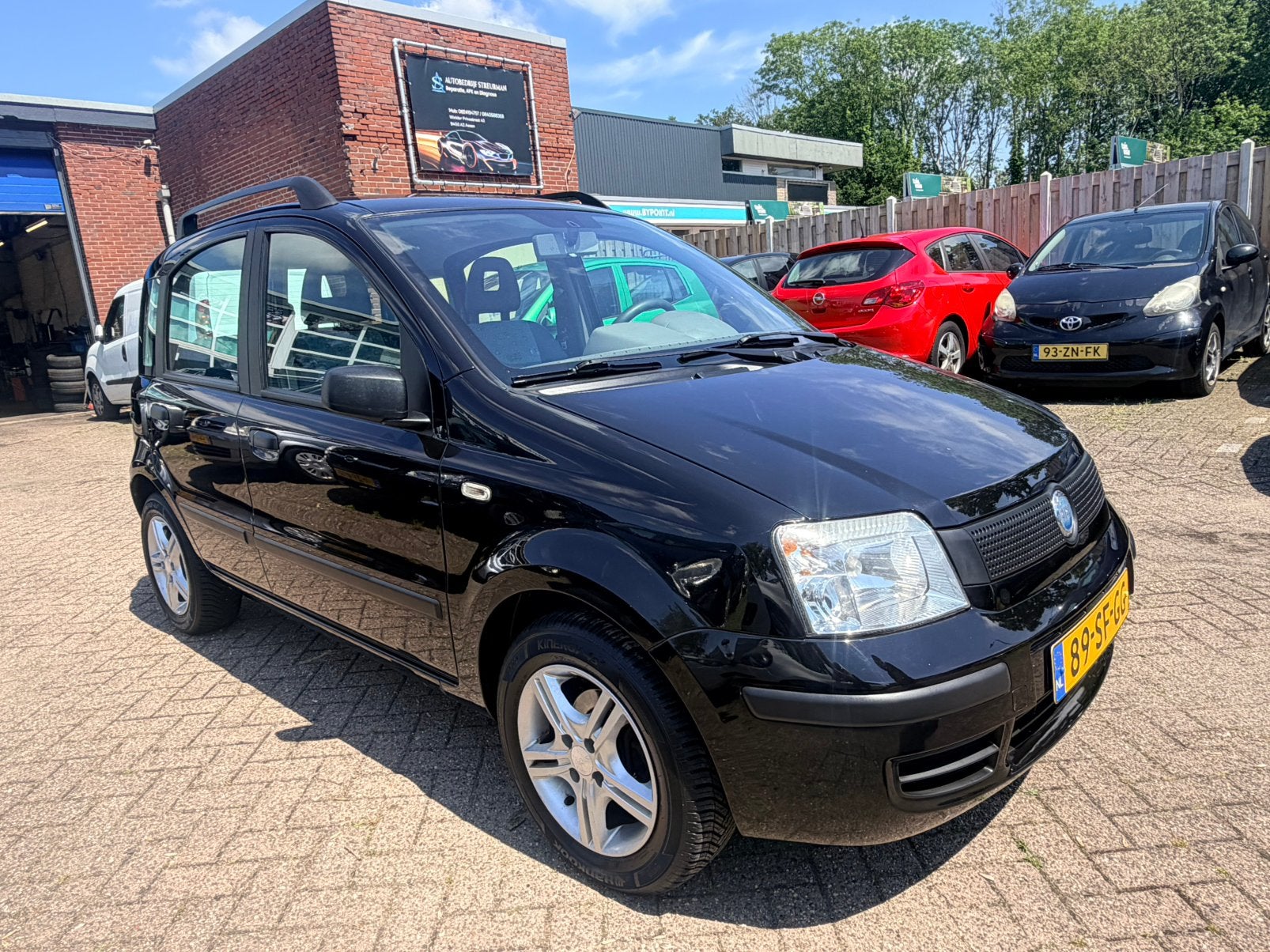 Fiat Panda 1.1 Active Plus | 116.647 km NAP | APK tm Feb”27, Voorwielaandrijving, 54 pk, 4 stoelen, Zwart