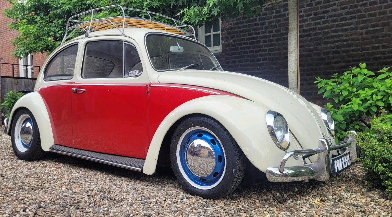 Volkswagen 1966 Wit, 1493 cc, 4 stoelen, Wit, 44 pk