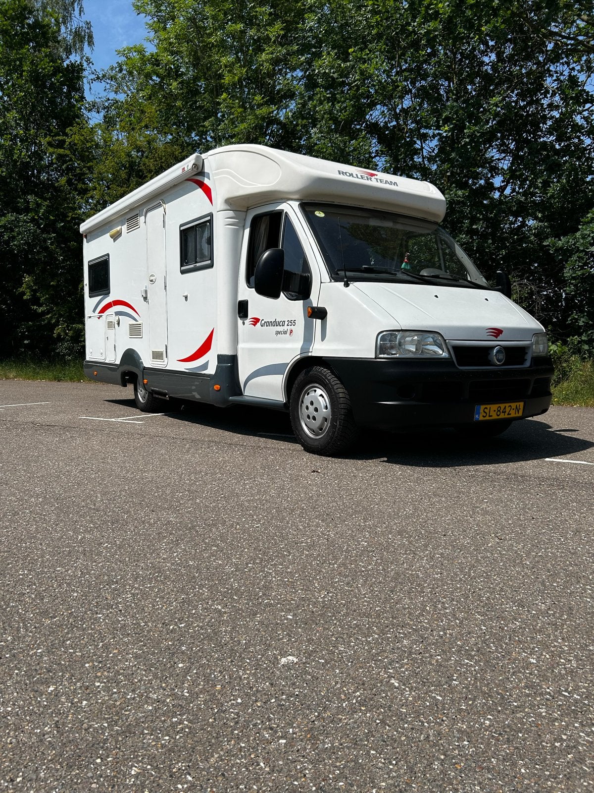 Roller Team Camper Fiat 2.8 diesel 110.000, Caravans en Kamperen, Campers, Standaard zit, Ringverwarming, Fiat, Dakluik