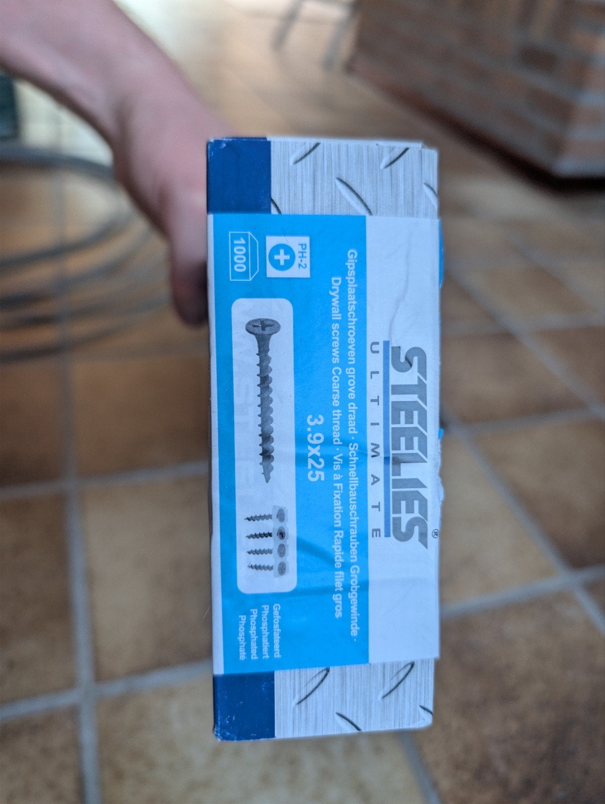 Steelies Ultimate Gipsplaatschroeven 3.9x25, Ophalen, Nieuw, Minder dan 50 mm, Schroeven
