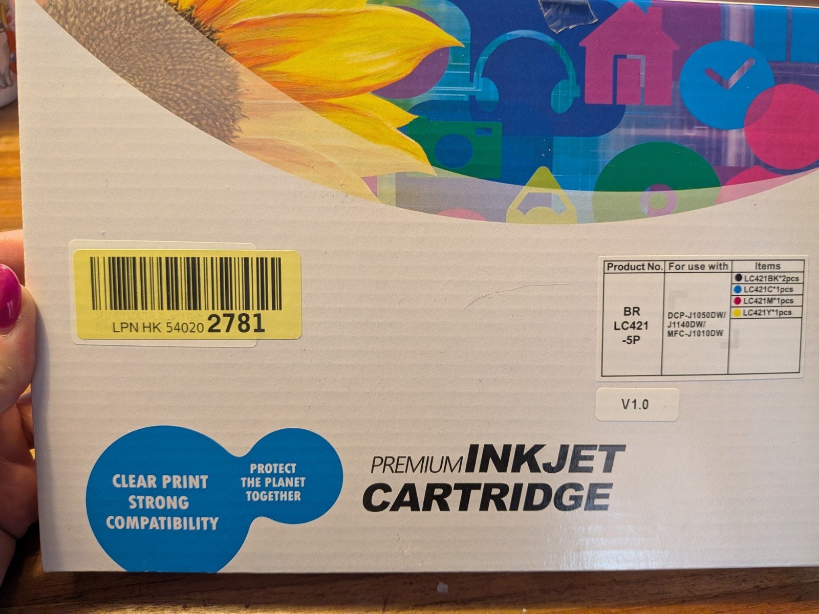 Nieuwe Brother LC421 Cartridges - Complete Set, Computers en Software, Printerbenodigdheden, Ophalen of Verzenden, Nieuw, Cartridge