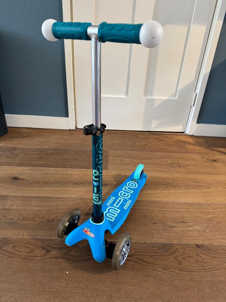 Mini Micro Step blauw, Fietsen en Brommers, Steps, Ophalen, Gebruikt, Gewone step, MICRO