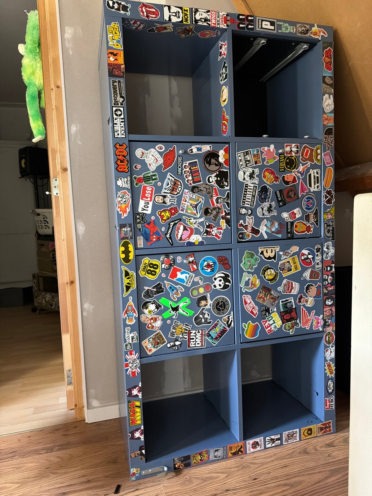 Kallax kast ikea, Huis en Inrichting, Kasten | Boekenkasten, Ophalen, Gebruikt, 100 tot 150 cm, 50 tot 100 cm