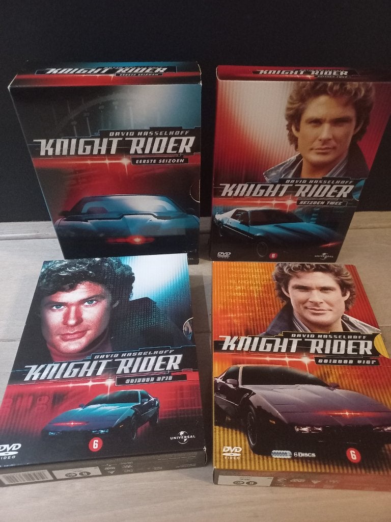 Knight Rider Seizoen 1-4 (26xDVD SET) De Complete TV-Serie, Engels, Alle leeftijden, Nederlands, Ophalen of Verzenden