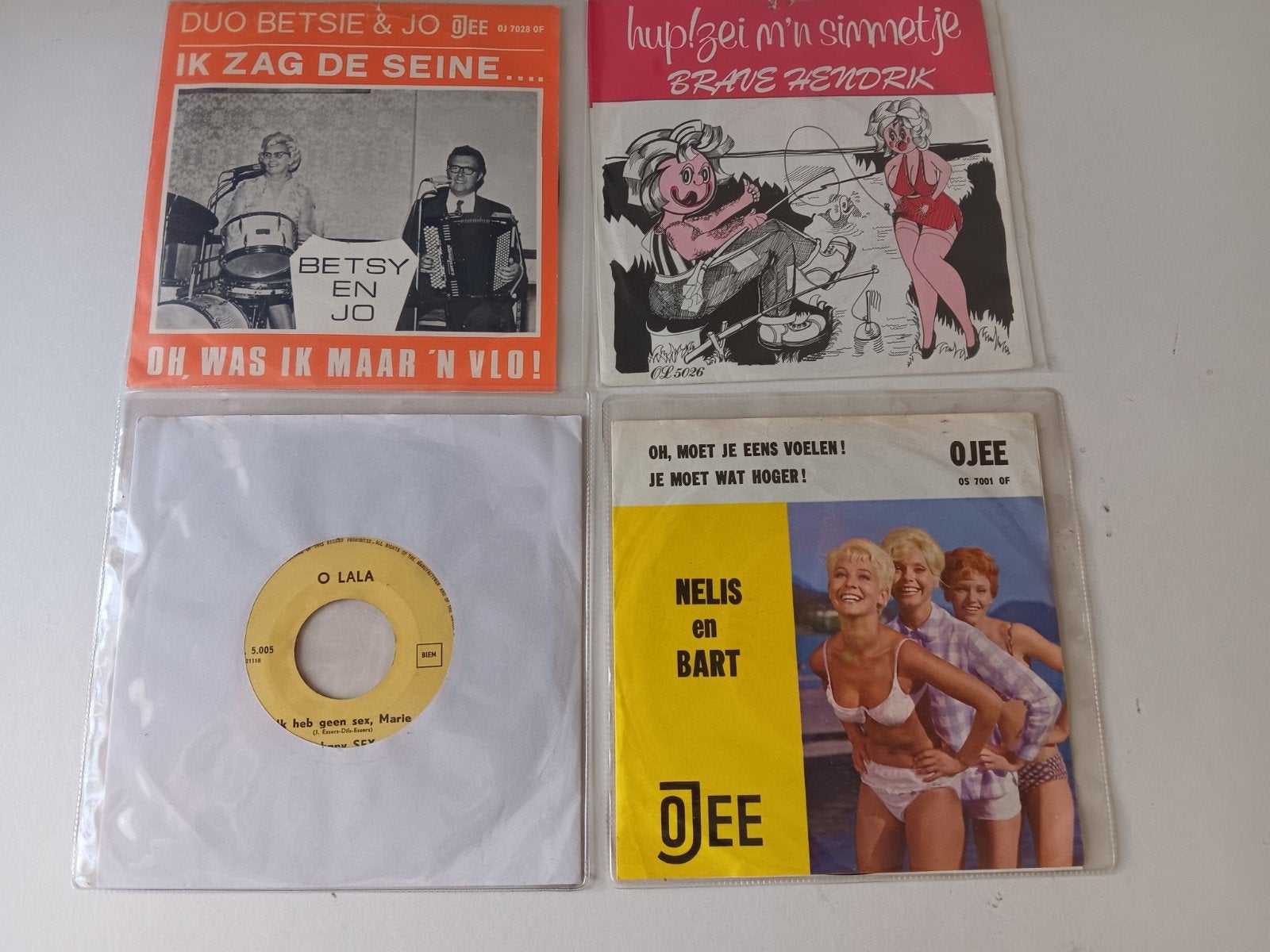 telstar singles ojee, Ophalen of Verzenden, Gebruikt, Nederlandstalig
