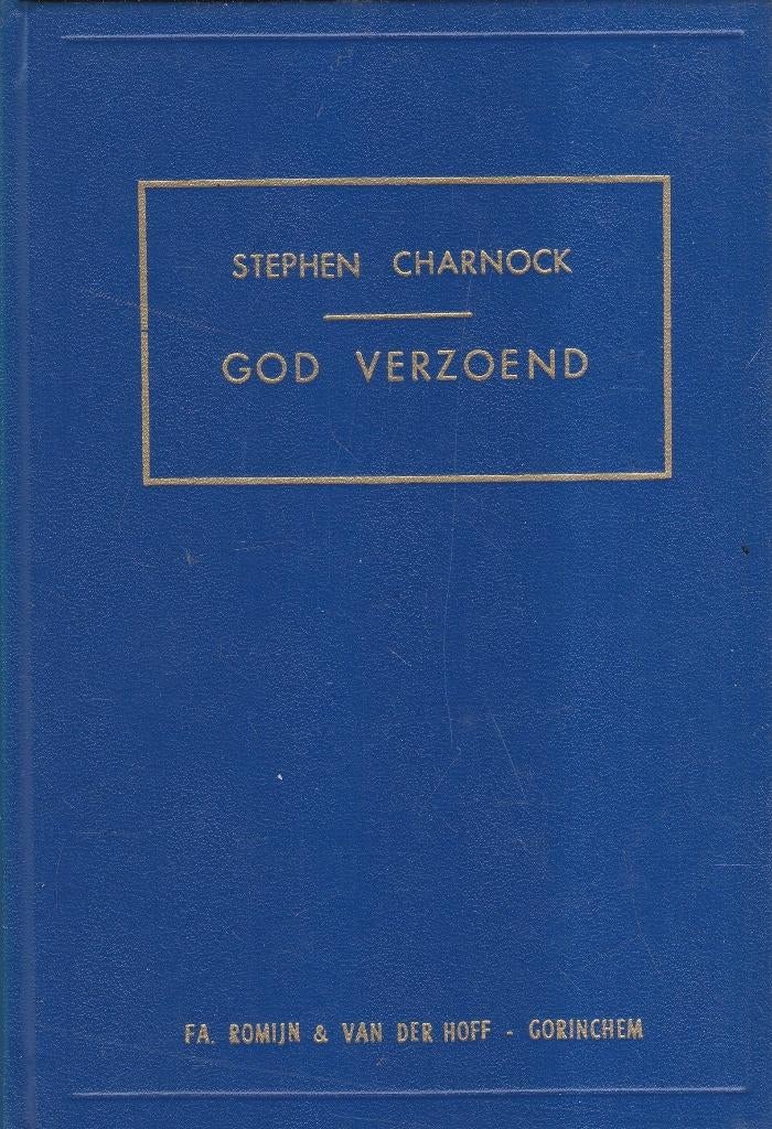 Stephen Charnock: God verzoend, deel 2, Boeken, Godsdienst en Theologie, Ophalen of Verzenden, Gelezen, Stephen Charnock, Christendom | Protestants