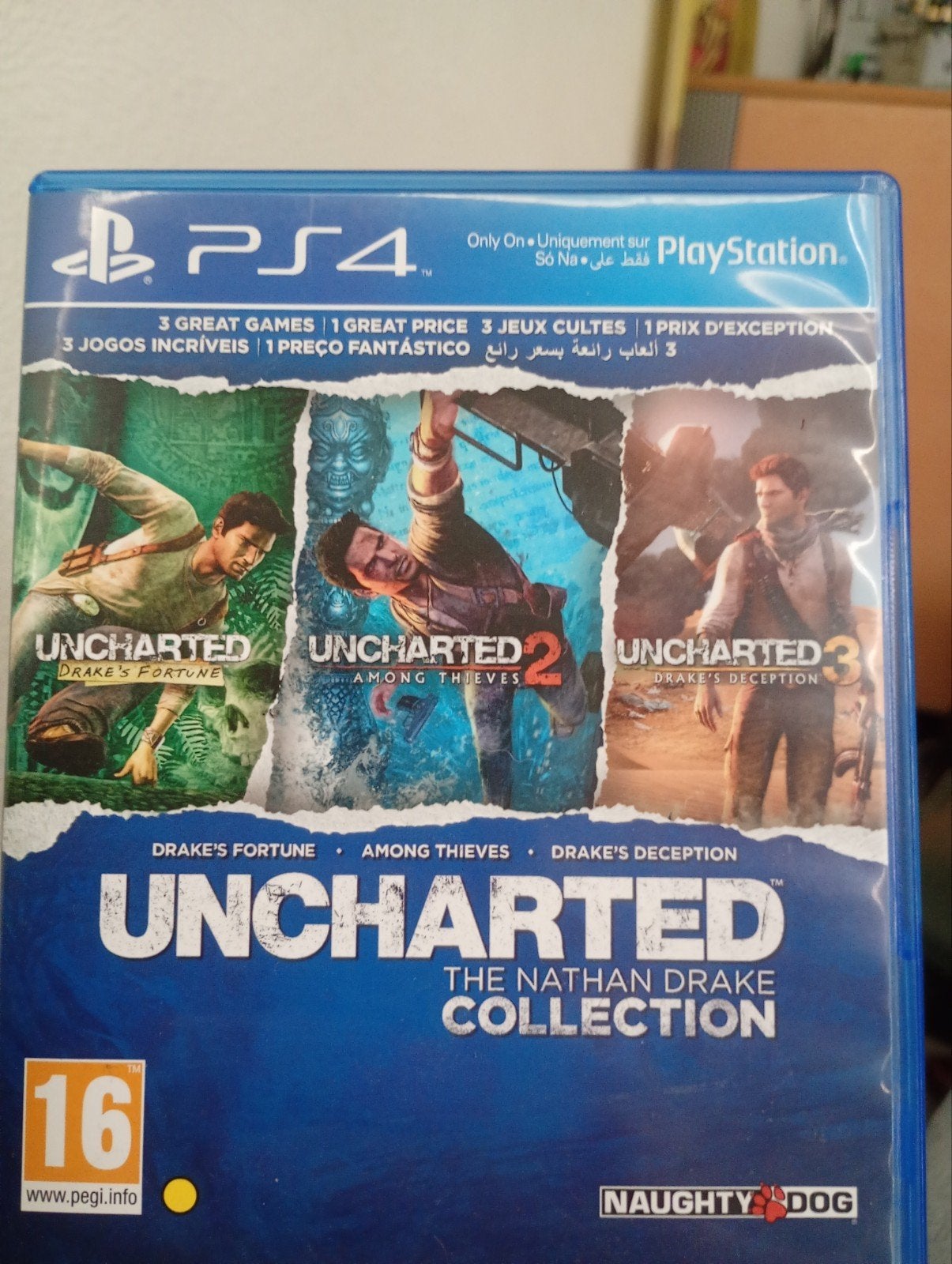Uncharted the Nathan Drake collection, Spelcomputers en Games, Games | Sony PlayStation 4, 1 speler, Zo goed als nieuw, Vanaf 16 jaar