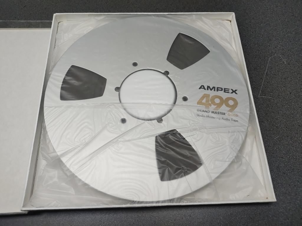 Ampex 499 grand master gold reel to reel tape nieuw in doos, Ophalen of Verzenden, Onderdeel