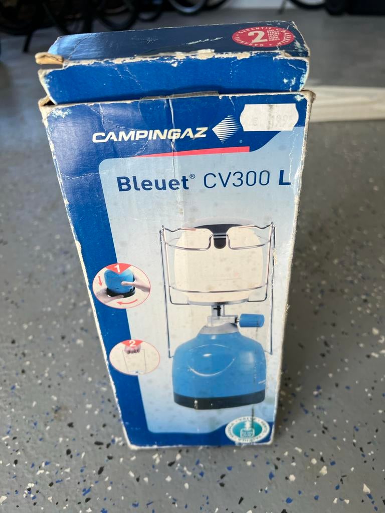 Campingaz Bleuet CV300 L kampeerlamp, Ophalen, Gebruikt