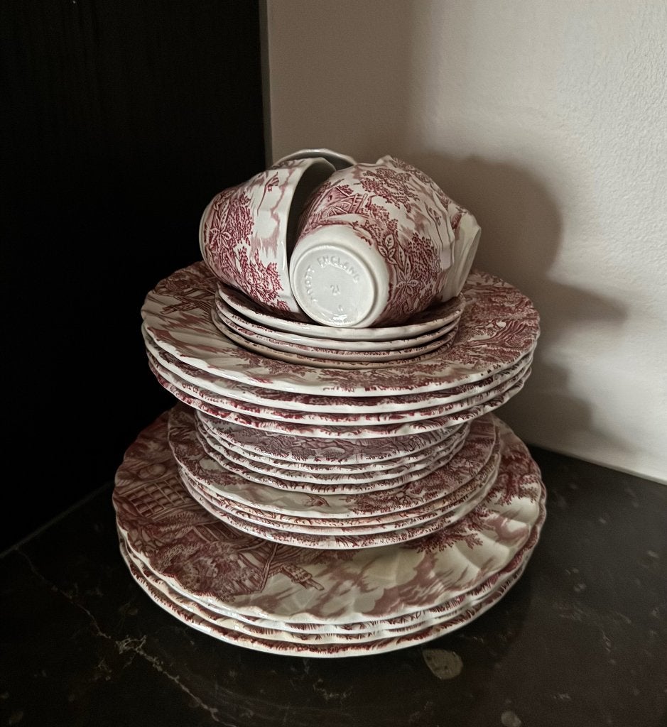 Servies vintage, Antiek en Kunst, Antiek | Servies compleet, Ophalen
