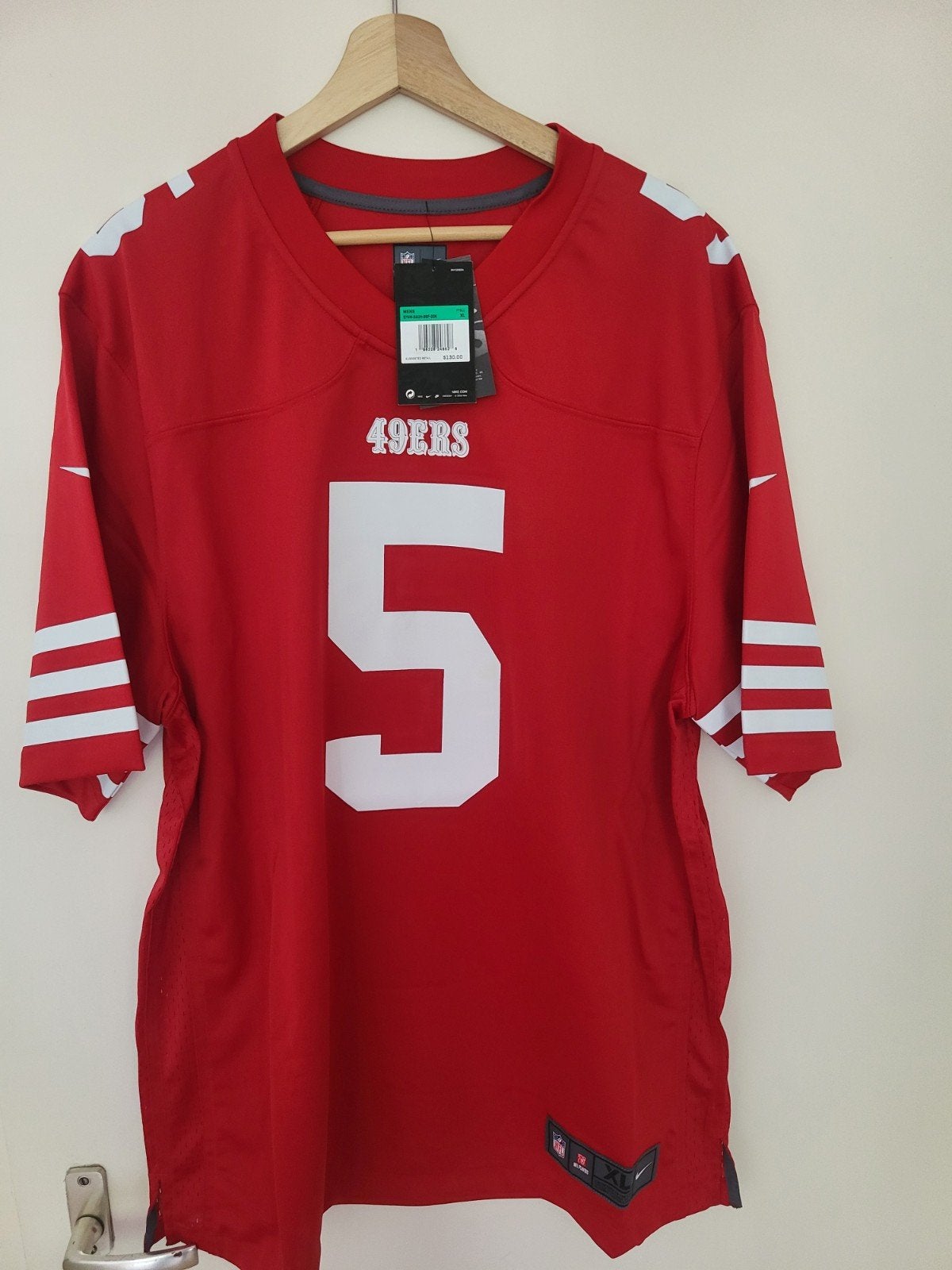 San Francisco 49ers Nike Game Player Jersey NFL, Overige typen, Nike, Ophalen of Verzenden, Rood