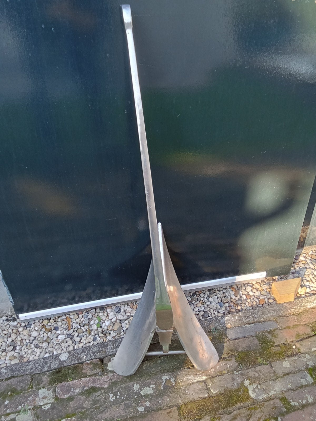 RVS CQR anker, 16 kg., Watersport en Boten, Ophalen, Zo goed als nieuw, Ankeren en Afmeren, Zeilboot of Motorboot
