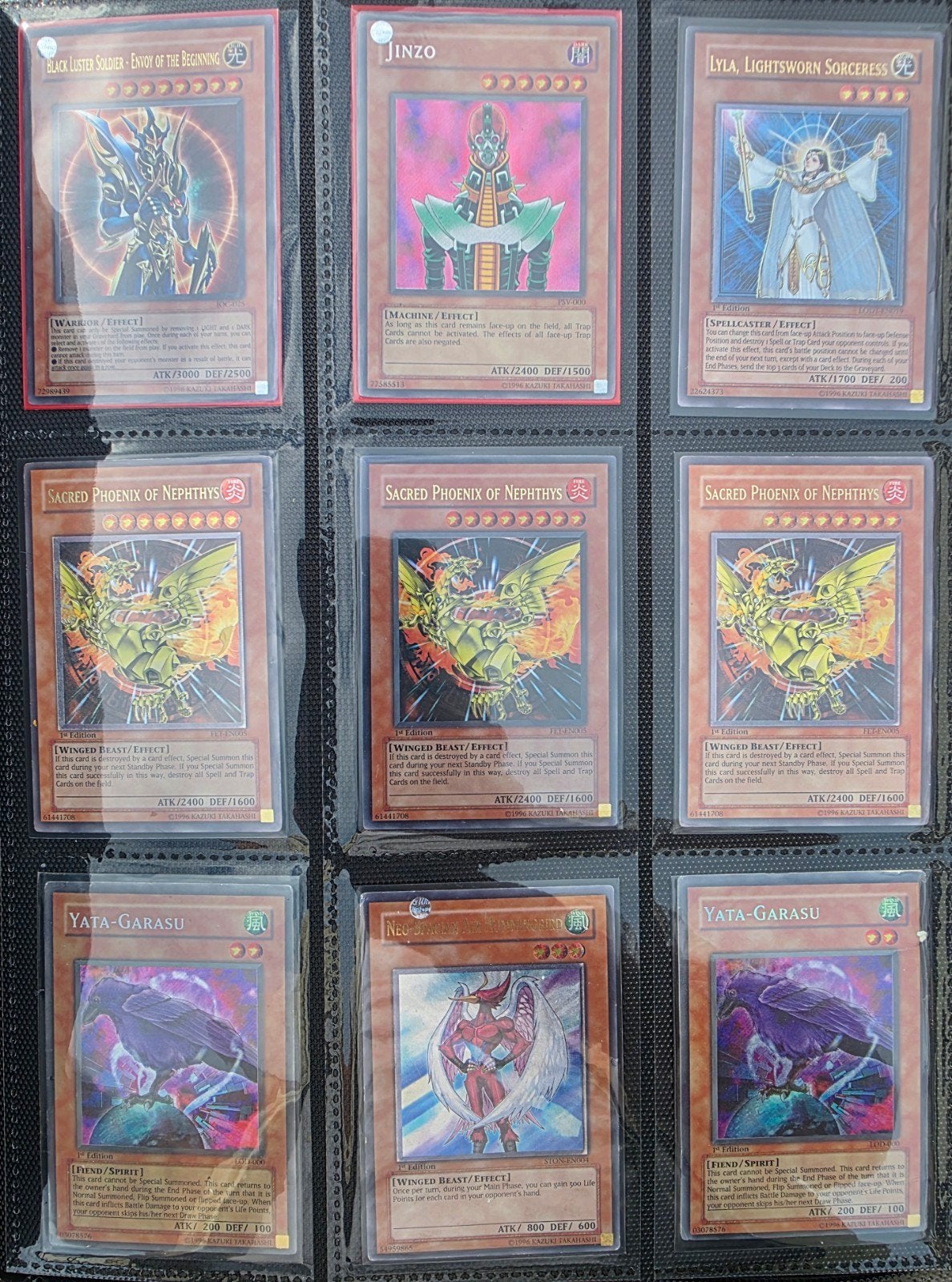YU-GI-OH vintage/old skool verzameling/collectie in Map, Ophalen, Zo goed als nieuw, Meerdere kaarten