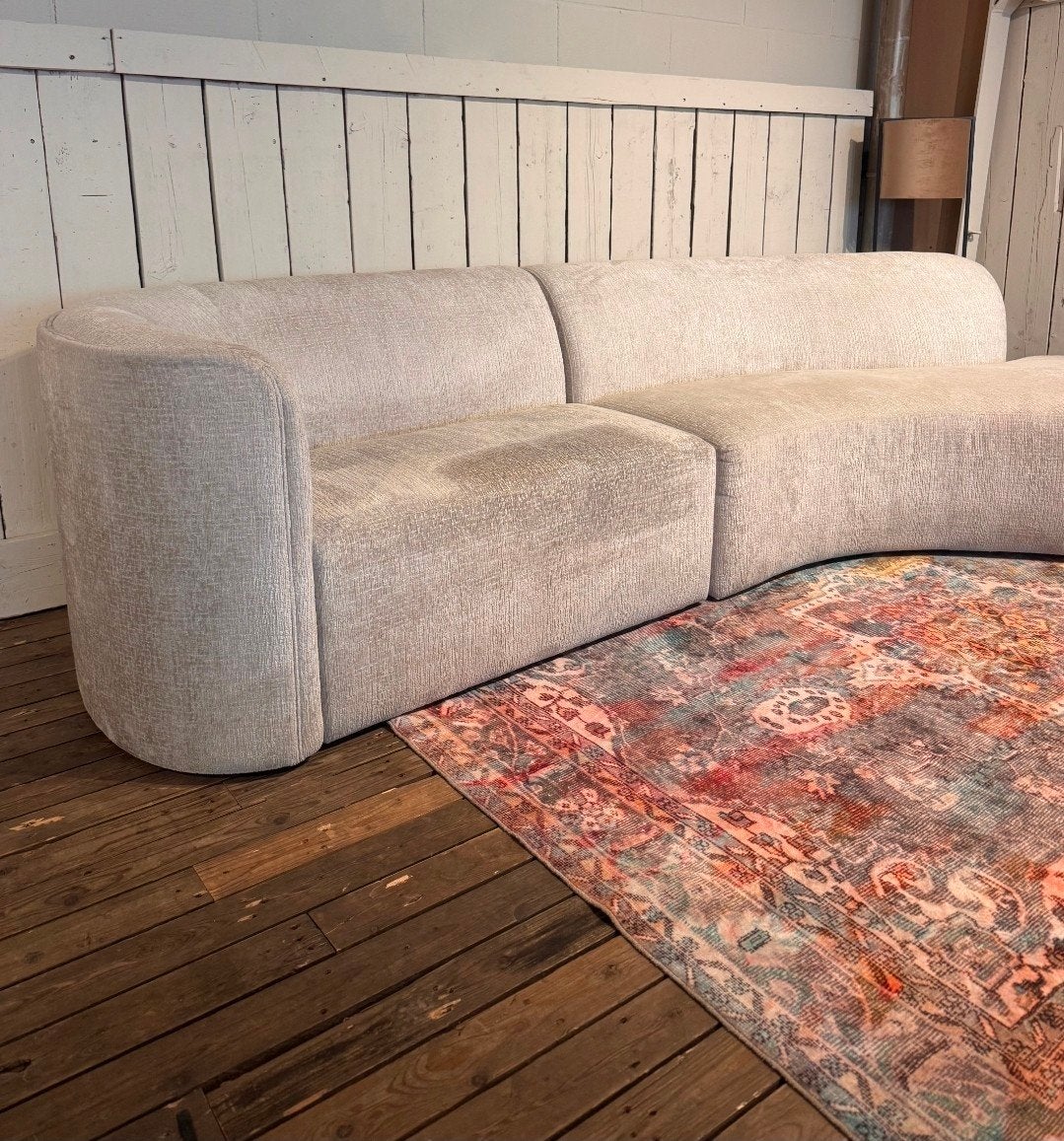 Louise loungebank UrbanSofa, Ophalen, Vierpersoons of meer, Stof