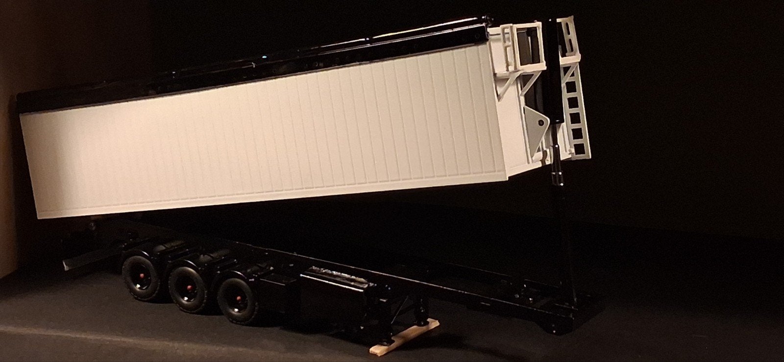 tekno kipper.1:50, Ophalen of Verzenden, Zo goed als nieuw, Bus of Vrachtwagen, Tekno