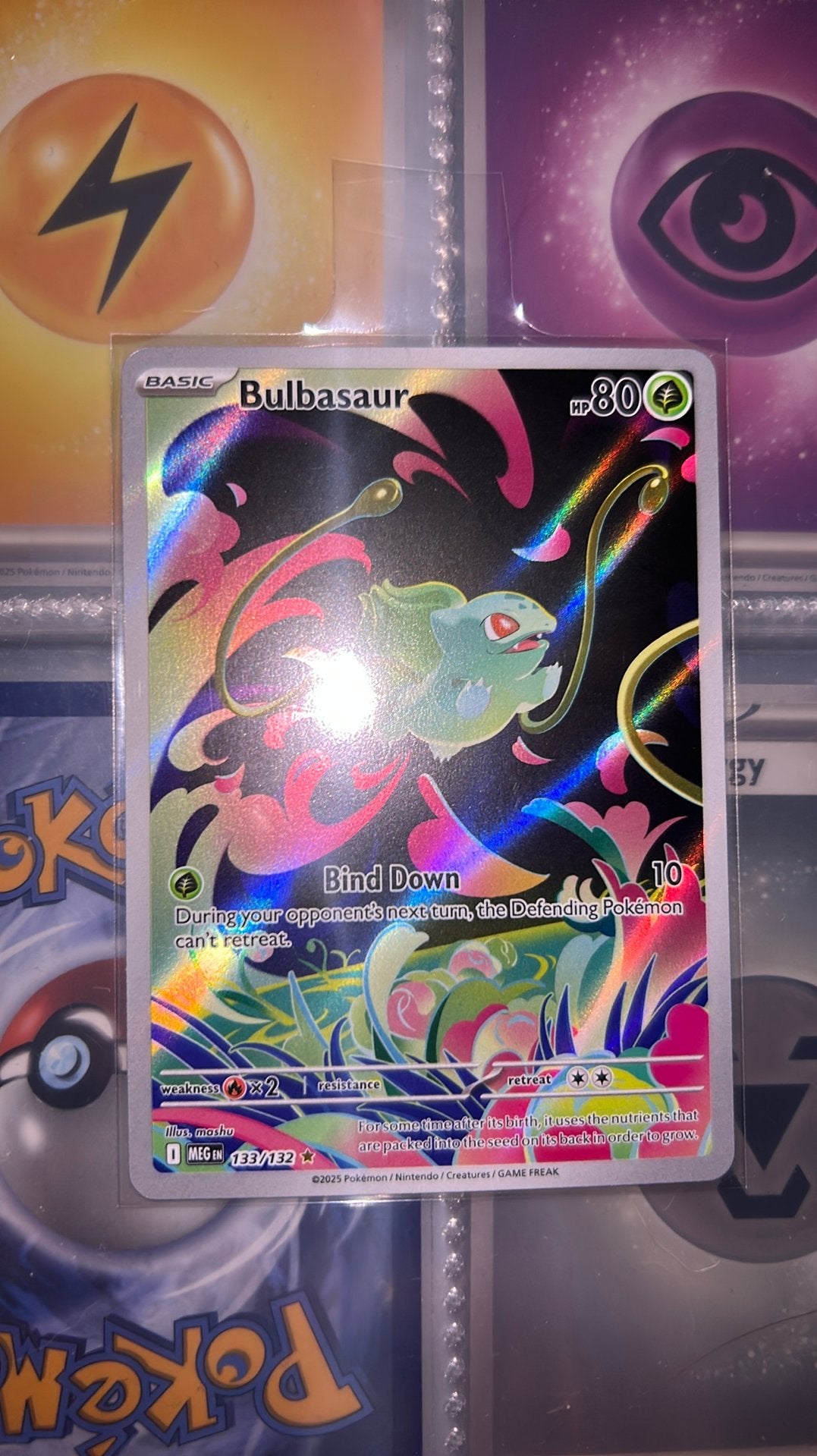 Bulbasaur 133/132, Ophalen of Verzenden, Nieuw, Losse kaart