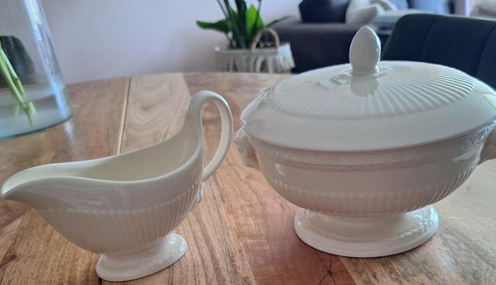 Wedgwood Edme Sauskom en Terrine - Made in England, Ophalen
