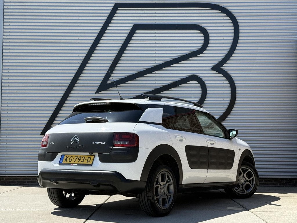 Citroen C4 Cactus 1.2 PureTech Shine 2e Eigenaar|Navi|Camera, Voorwielaandrijving, Stof, Euro 6, 1199 cc