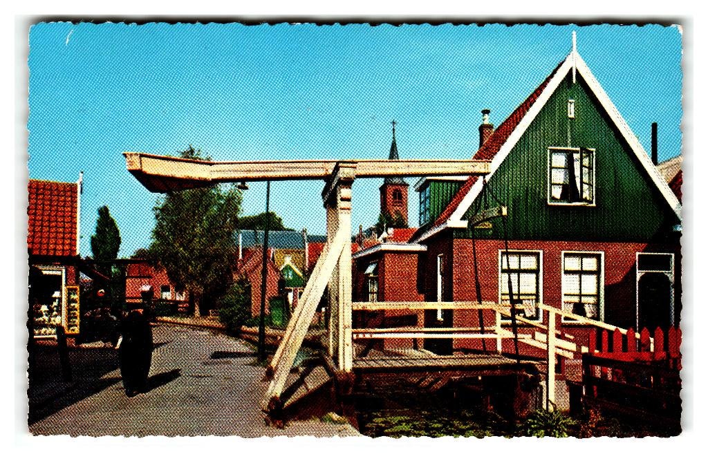Volendam, Verzenden, 1960 tot 1980, Ongelopen, Noord-Holland