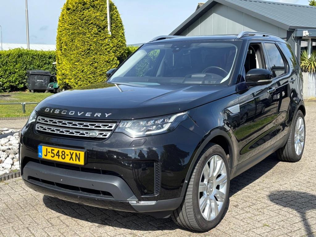 Land Rover Discovery 3.0 SI Benzine 2017 Zwart 7-Persoons Lu, Auto's, Gebruikt, 2995 cc, 2192 kg, 7 stoelen