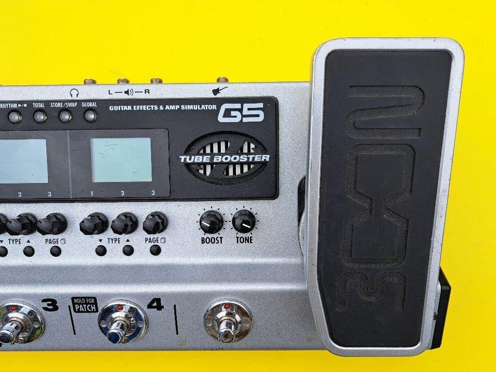 Zoom G5, guitar effects and amp simulator, Muziek en Instrumenten, Soundmodules, Verzenden, Gebruikt, Overige merken