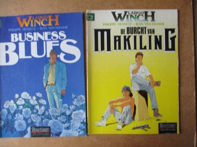 adv7926 largo winch, Eén stripboek, Ophalen, Gelezen