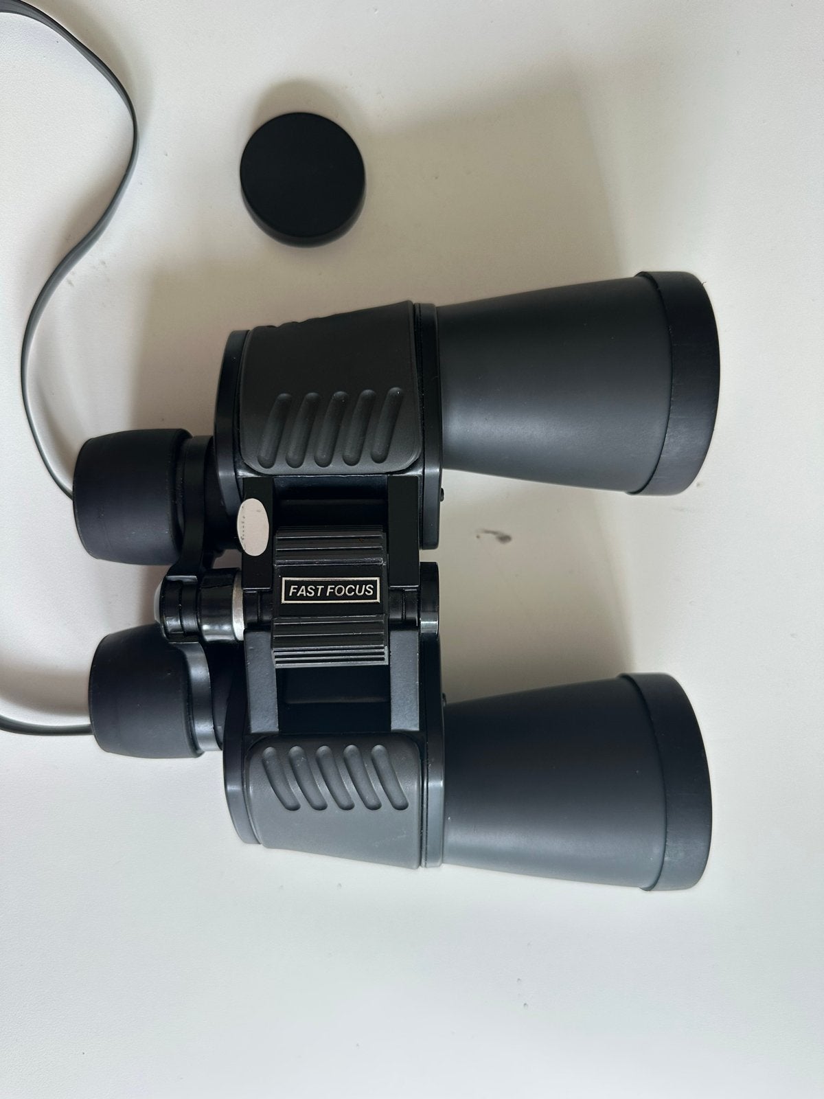 Vintage Splend 7x50 Verrekijker met Fast Focus en Draagtas, Ophalen, Gebruikt, Minder dan 8x, Porro (met knik)