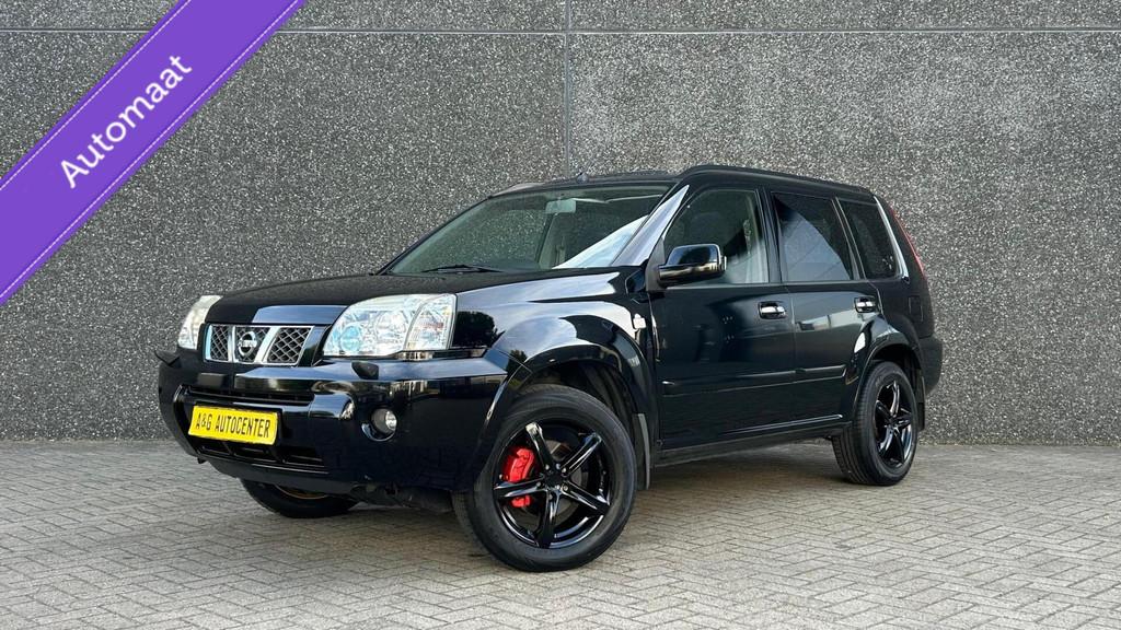 Nissan X-Trail 2.5 4WD/1e Eig/165PK/Leer/17''/Youngtimer/vOL, Automaat, Gebruikt, 4 cilinders, Zwart