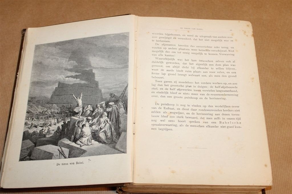 Bijbel Vertellingen —Agatha, Gustave Doré Prenten 1e dr 1886, Ophalen of Verzenden