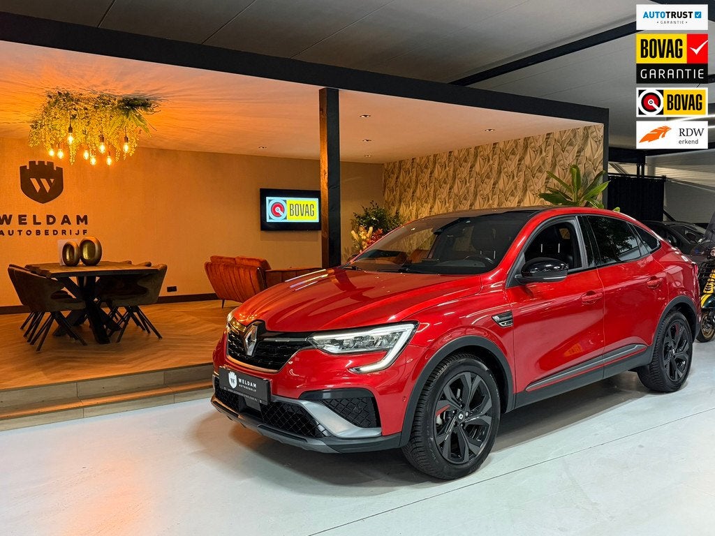 Renault Arkana 1.6 E-Tech Hybrid 145 R.S. Line|ACC|Keyless|S, Gebruikt, 4 cilinders, Met garantie (alle), Leder