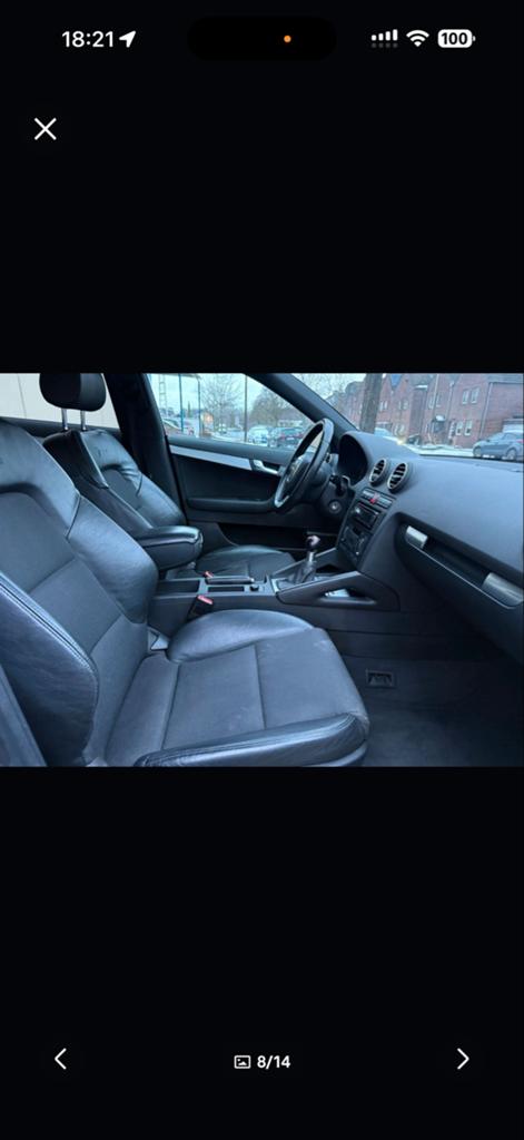Audi A3 8P 2005 2.0 TFSI, Ophalen, Audi