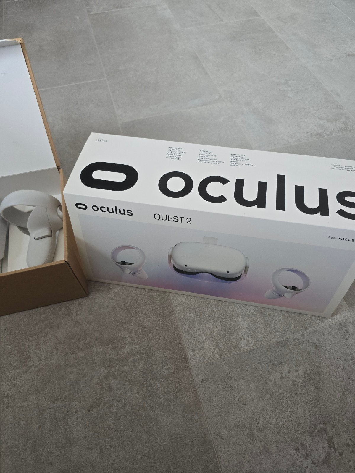 Oculus Quest 2 VR-bril - Zo goed als nieuw, Ophalen, Zo goed als nieuw, VR-bril, Overige platformen