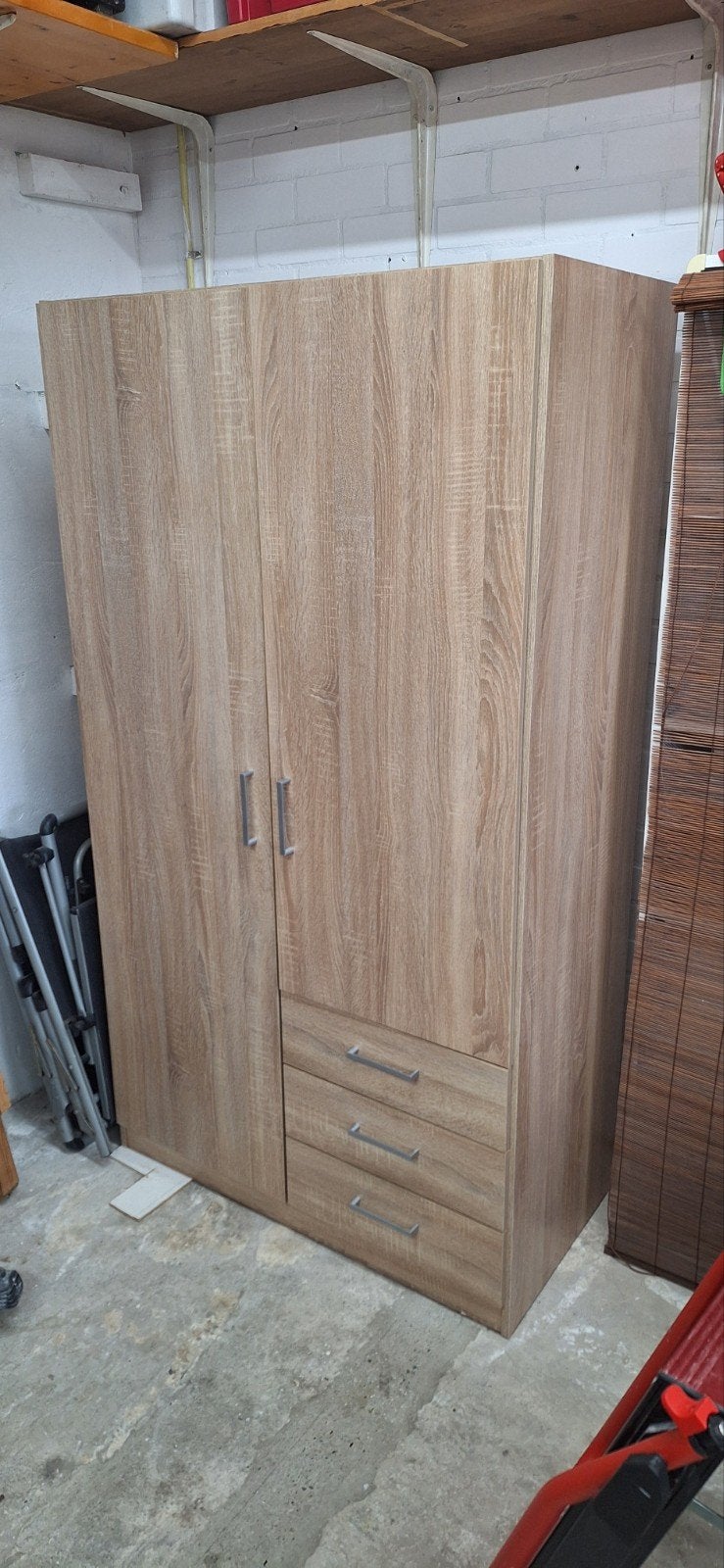 Kledingkast FANDRUP van JYSK - 176x97x50 cm, Met deur(en), Nieuw, 150 tot 200 cm, Overige houtsoorten
