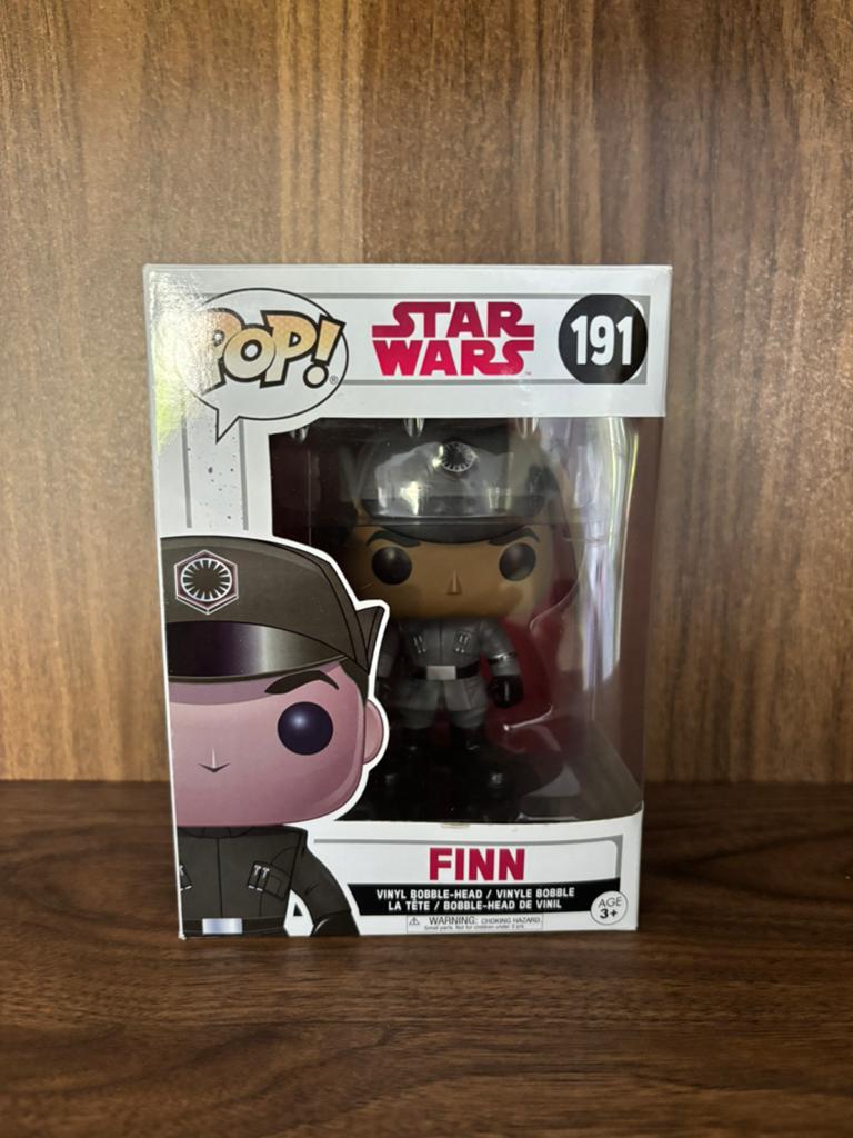 Funko Pop Star Wars Finn #191, Ophalen of Verzenden, Zo goed als nieuw