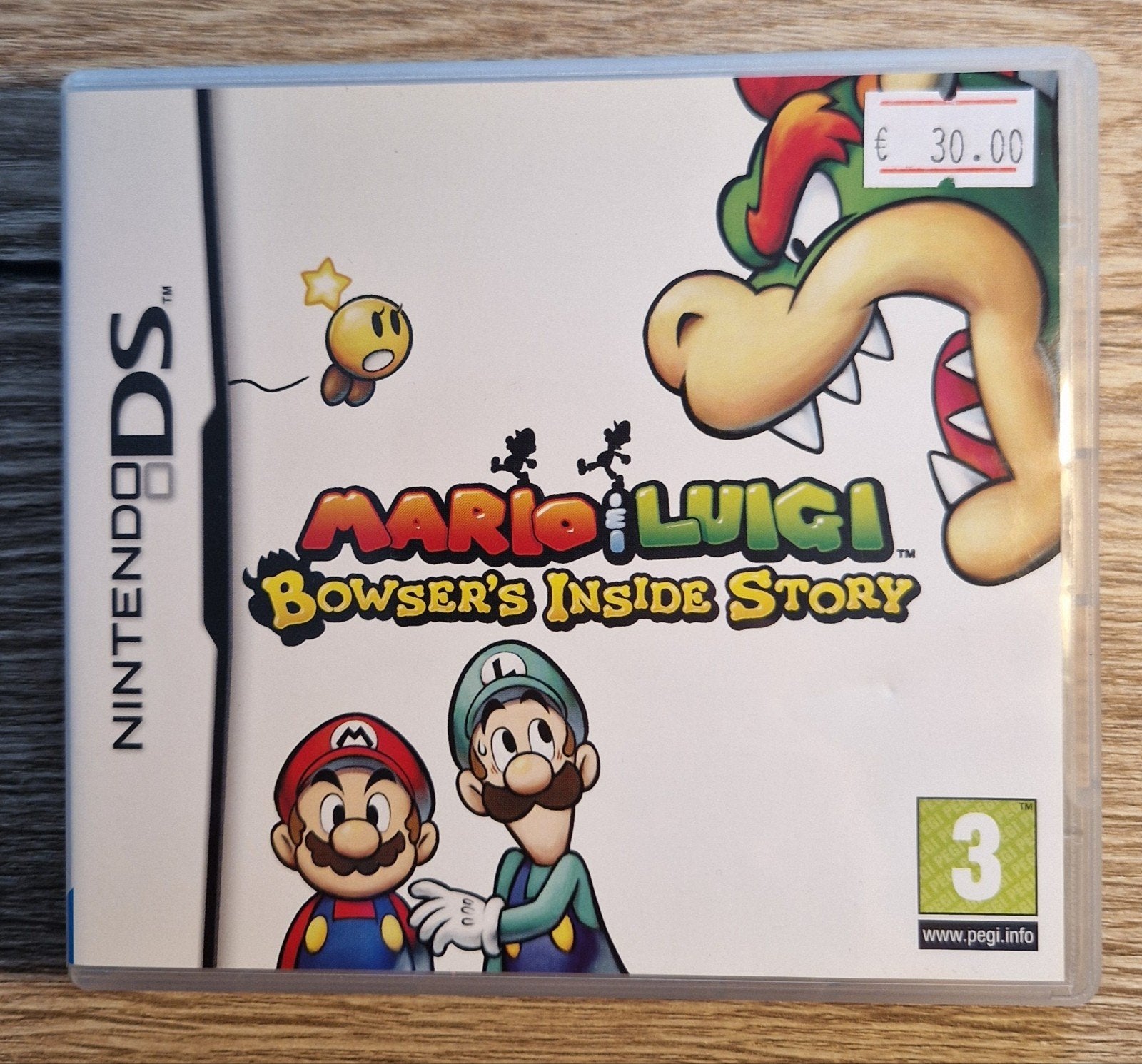 Mario & Luigi Bowser's inside story Nintendo DS PAL, Gekoppelde computers, 1 speler, Ophalen of Verzenden, Zo goed als nieuw