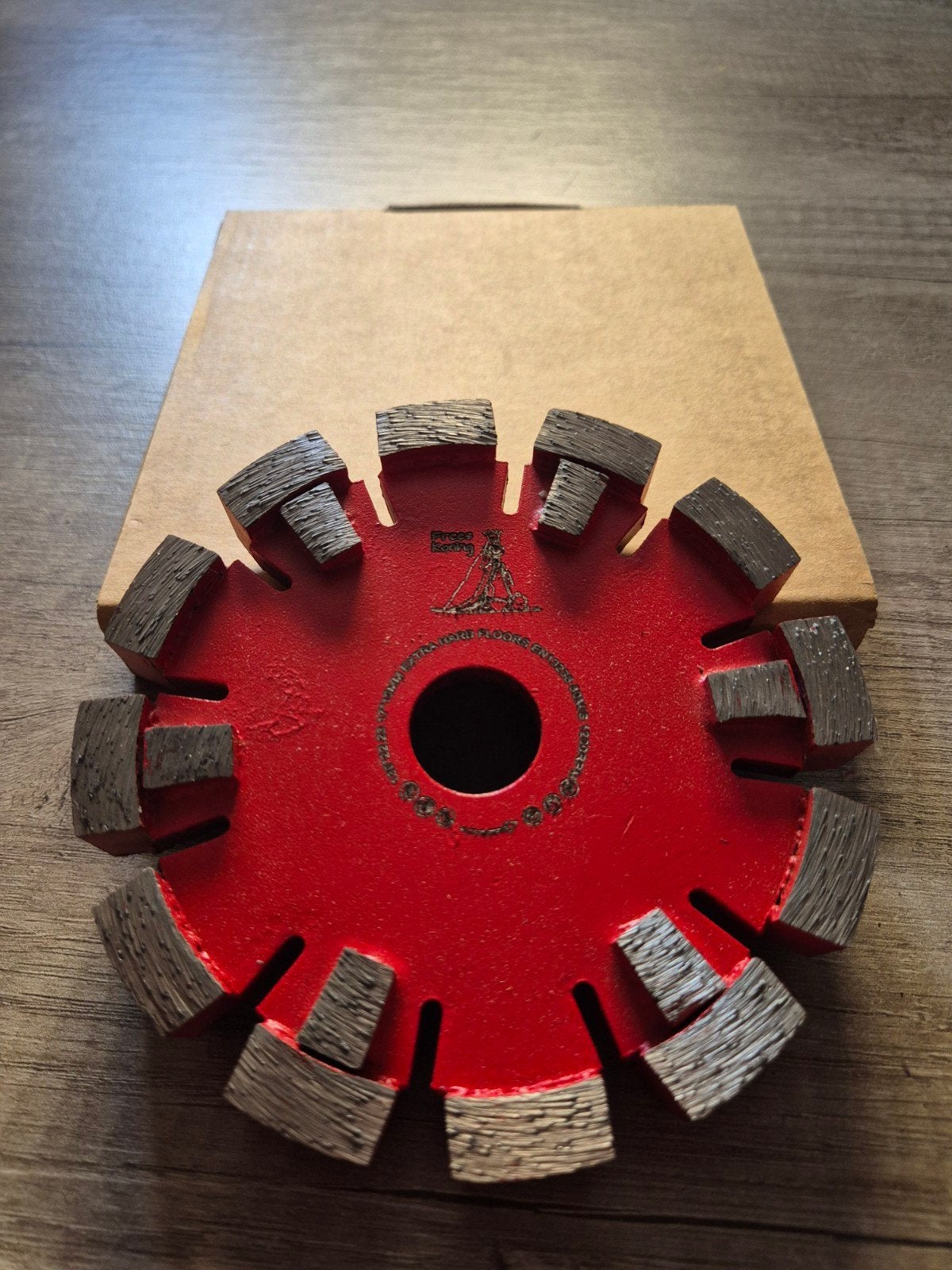Beton freesschijf 12 segmenten 17mm, Nieuw, Ophalen of Verzenden, Betonfrees, Freeskoning