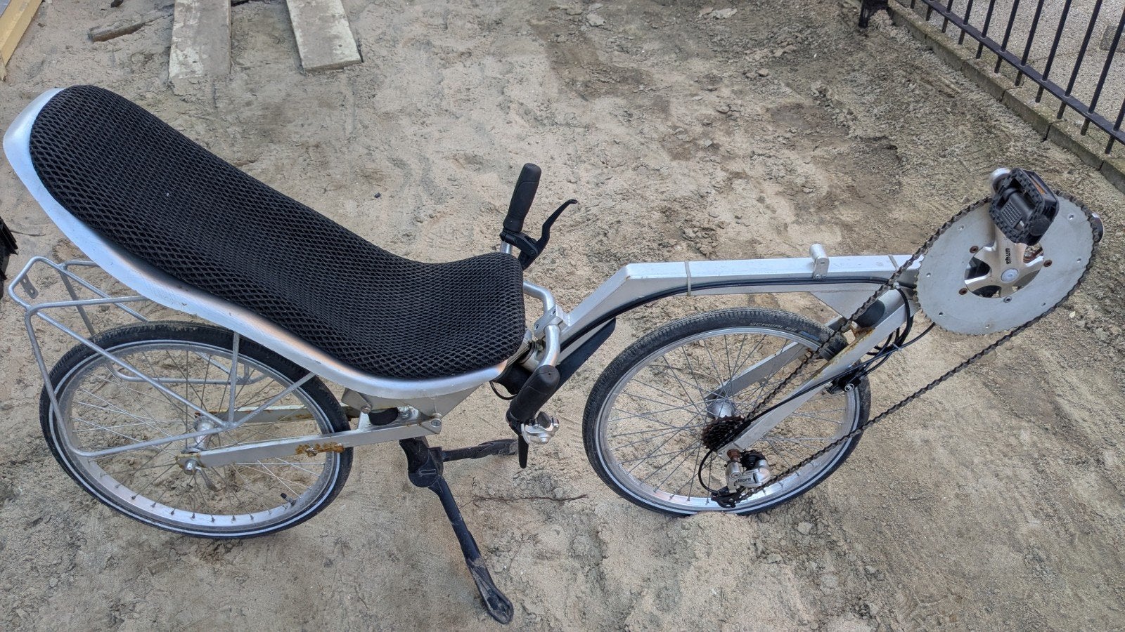 Flevobike ligfiets, Ophalen, Gebruikt, Onderstuur, Flevobike