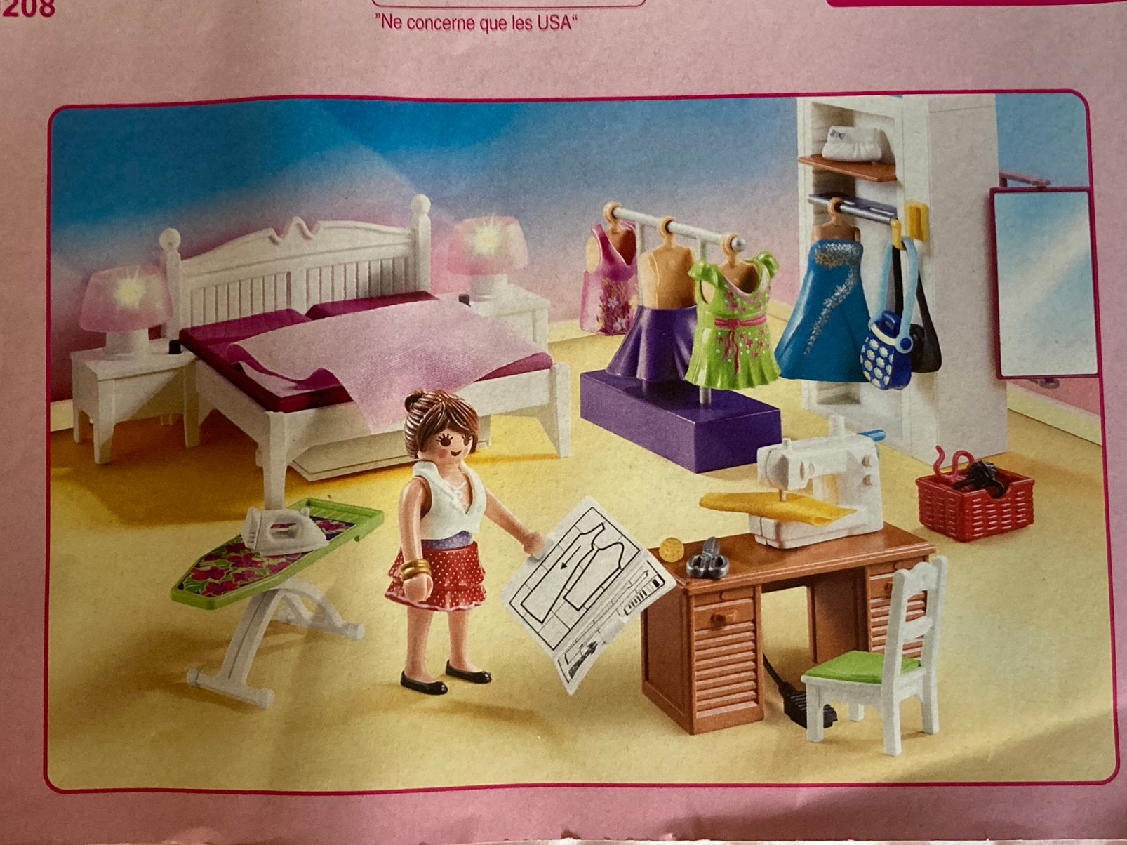Playmobil hobby/slaapkamer, Ophalen of Verzenden, Zo goed als nieuw, Complete set, Overige typen