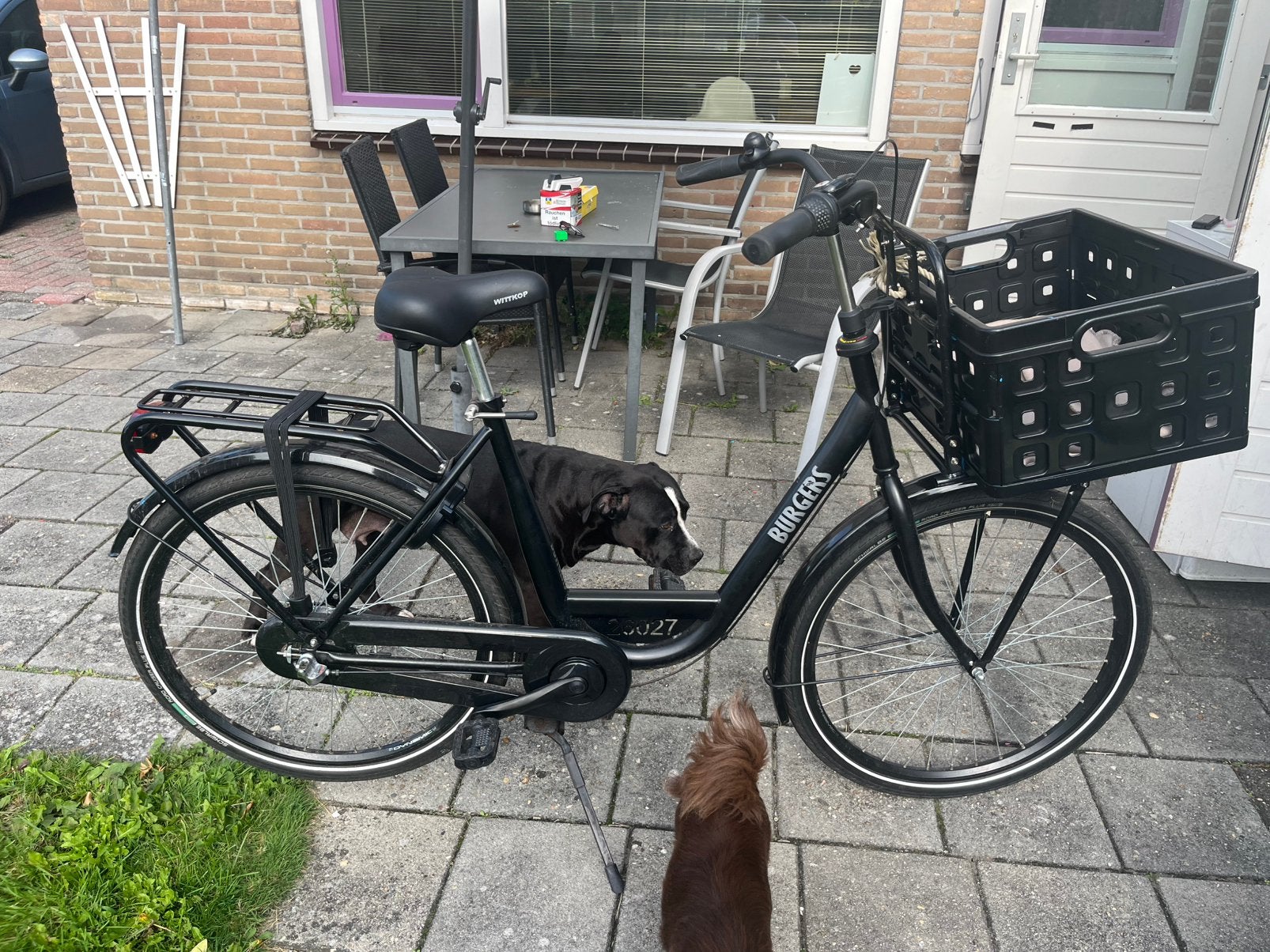 Nette burger transportfiets, Fietsen en Brommers, Fietsen | Dames | Omafietsen, Ophalen, Zo goed als nieuw