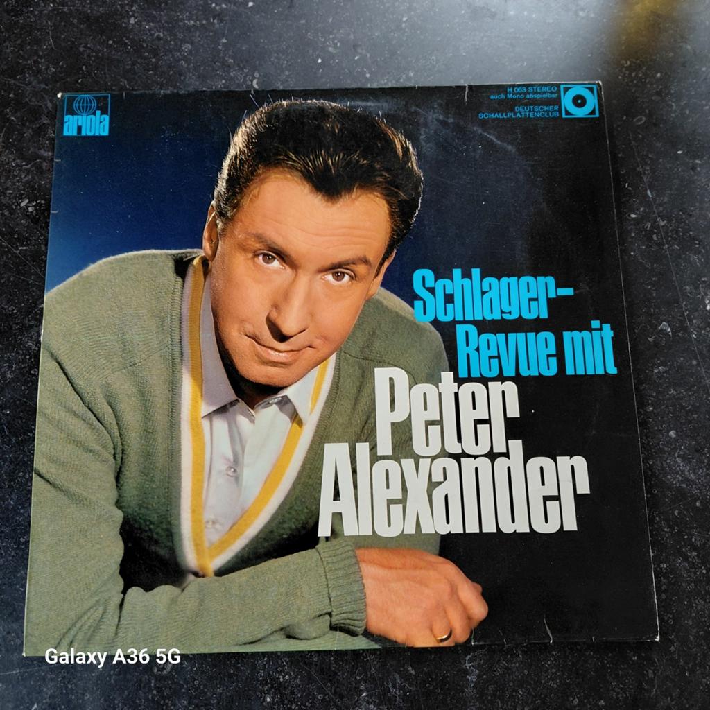 Peter Alexander - Schlager-Revue (LP, Ariola), Cd's en Dvd's, Vinyl | Pop, Gebruikt, Originele persing, 1960 - 1969, 12 inch, Ophalen of Verzenden