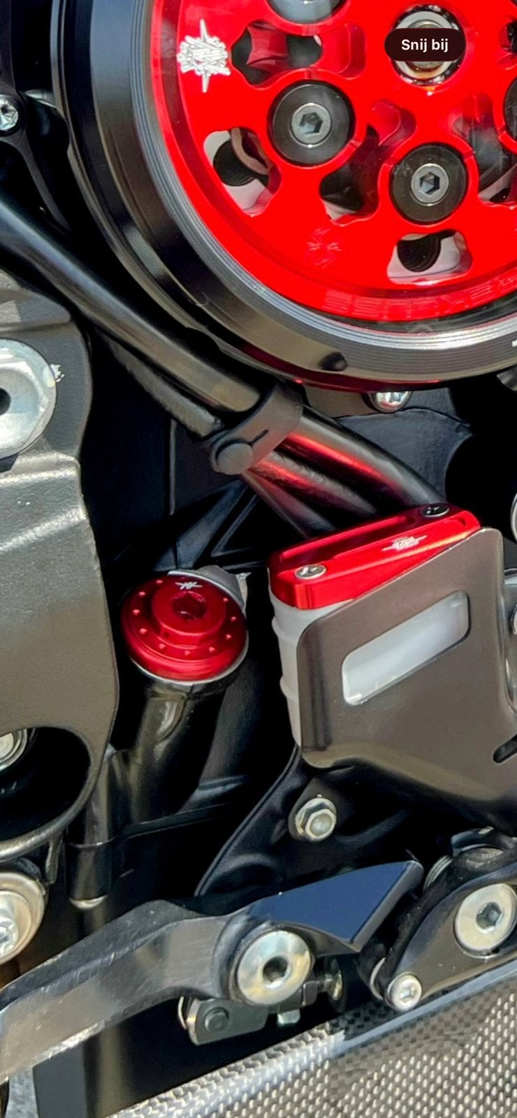 MV Agusta drie cilinder oliepeilstok,remvloeistof deksel, Auto-onderdelen, Ophalen of Verzenden, Nieuw