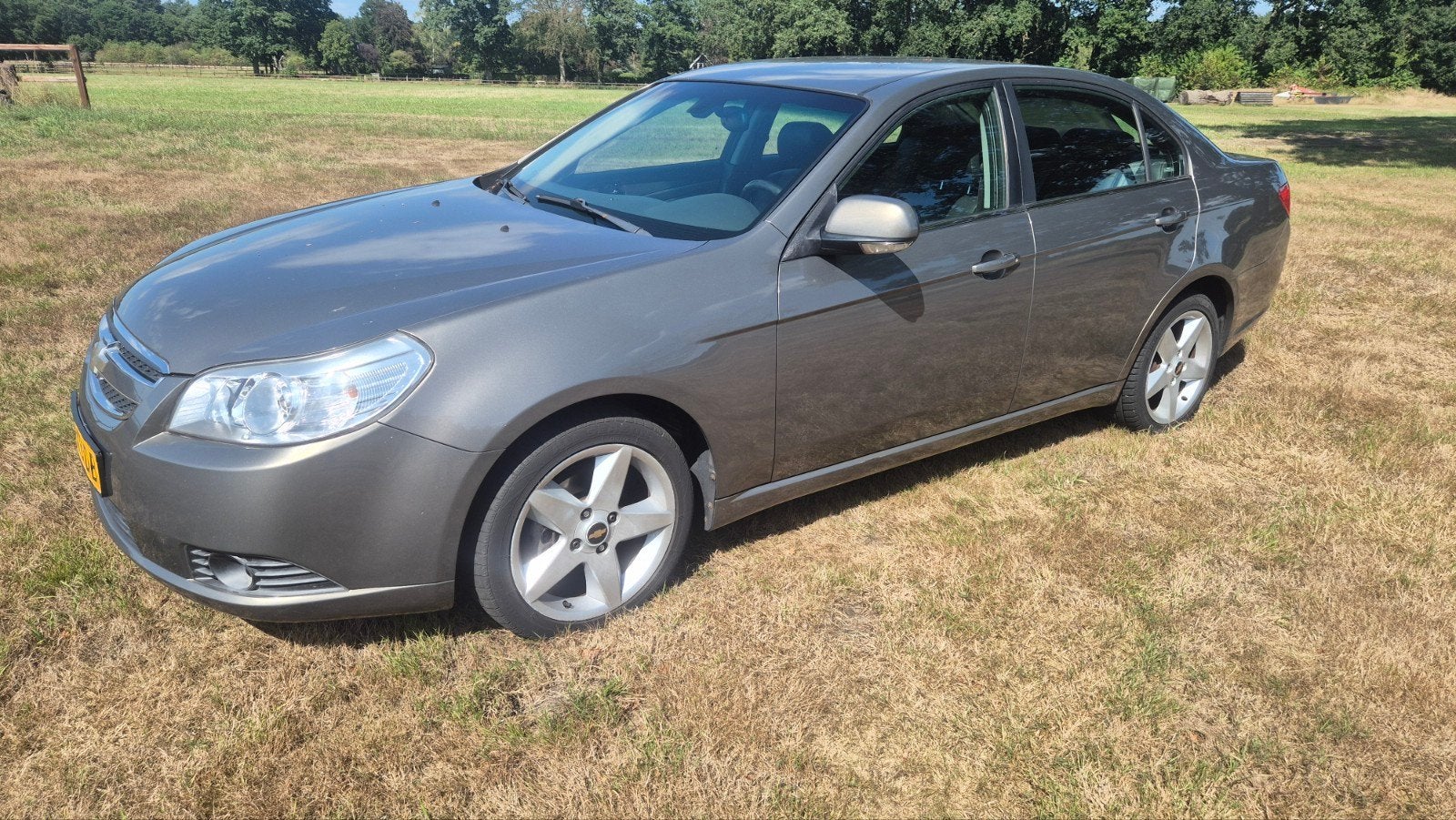 Chevrolet Epica 2.0 2007 V6   APK 7-2027  EXECUTIVE SCHAKEL, Auto's, Chevrolet, Voorwielaandrijving, Zwart, 143 pk, 700 kg
