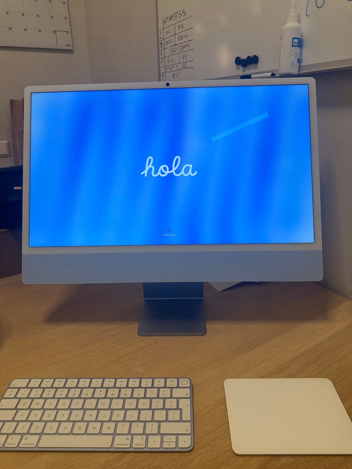 Apple iMac 24 inch M4 16GB/256GB Blauw QWERTY