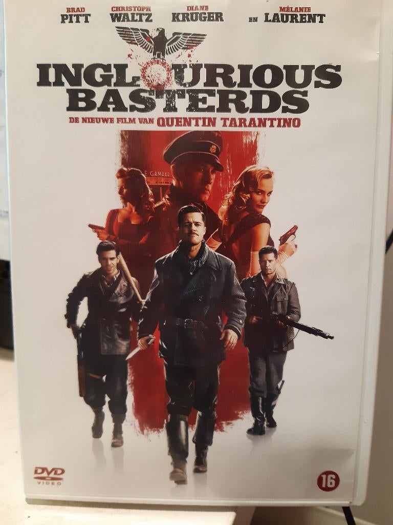 dvd Inglorious Basterds (Z204-145), Alle leeftijden, Ophalen of Verzenden, Zo goed als nieuw