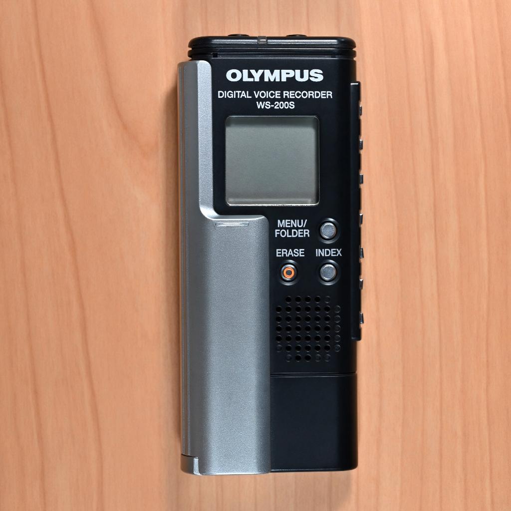 Olympus WS-200S Digital Voicerecorder, Ophalen of Verzenden, Zo goed als nieuw, Audio