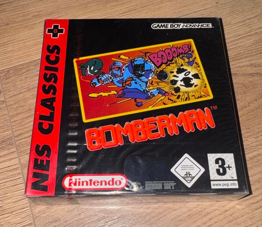 Bomberman NES Classics GBA - Nieuw in Seal (Mint Condition), Puzzel en Educatief, 1 speler, Nieuw, Ophalen of Verzenden