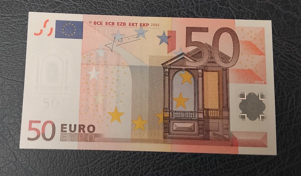 50 Euro Nederland P JCT G025E2 UNC, Ophalen of Verzenden, Overige landen, 50 euro, Los biljet