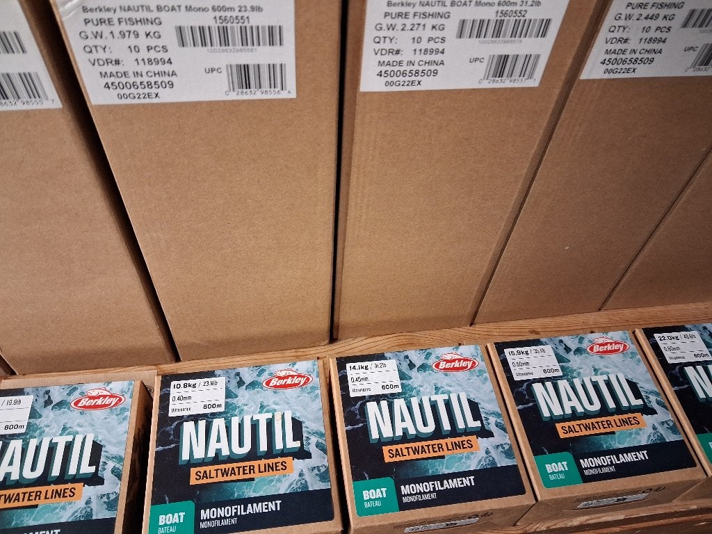 600m Berkley Nautil Boat mono...alle diameters...Nieuw!, Tinstraat, Overige typen, Nieuw, Ophalen of Verzenden