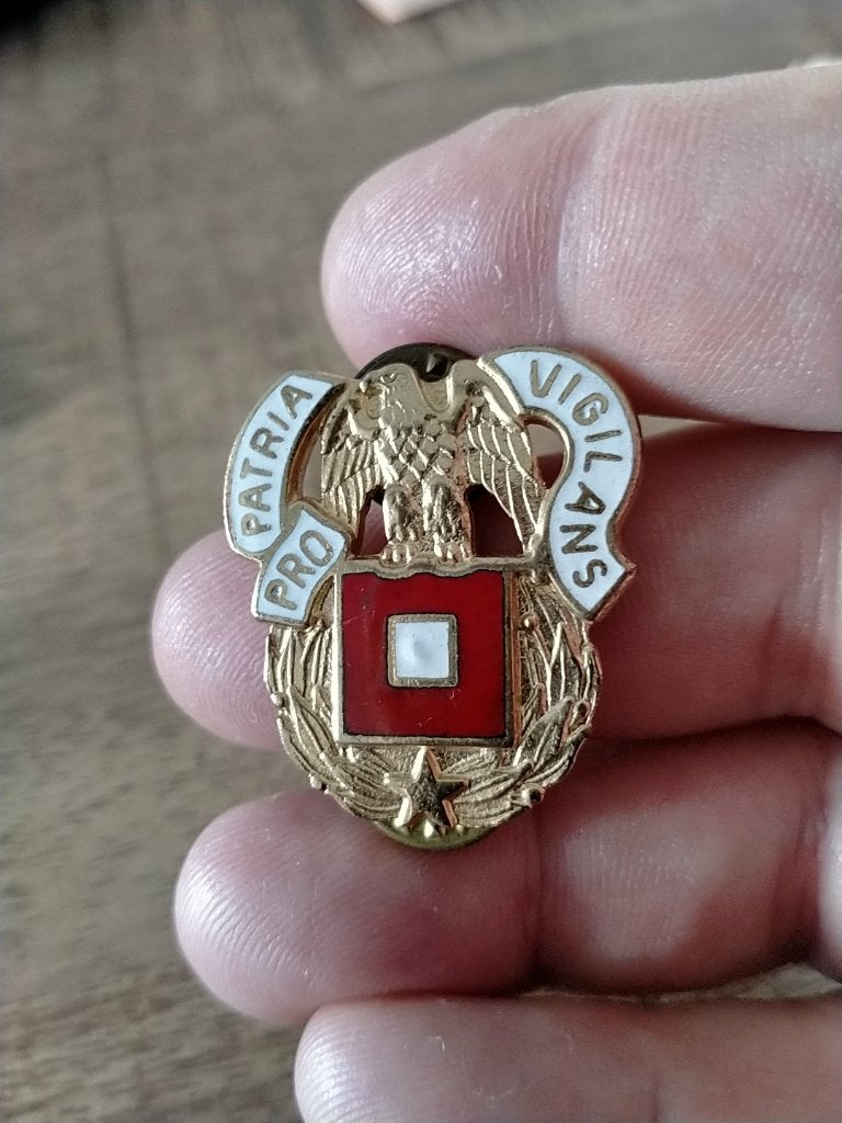 US Army Signal Corps Regimental Crest, Verzenden, Landmacht, Amerika, Embleem of Badge